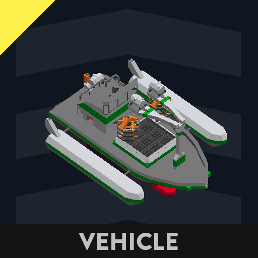 Crab fishing boat — Stormworks: Build and Rescue Steam Workshop preview image