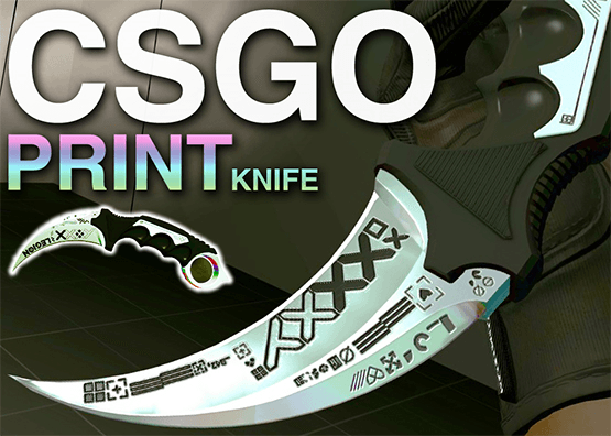 超低配CSGO KNIFE PRINT 2KHD — Left 4 Dead 2 Steam Workshop preview image