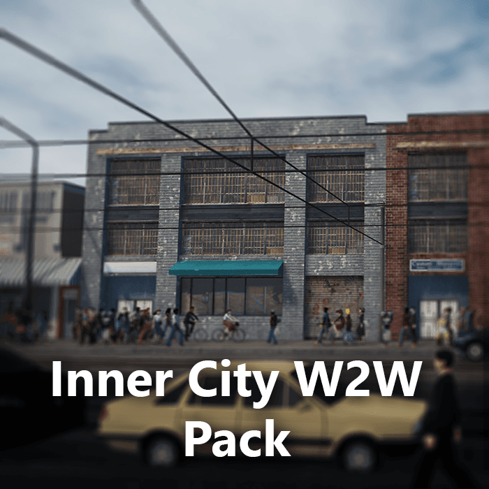 Inner City W2W Pack — Cities: Skylines Steam Workshop preview image