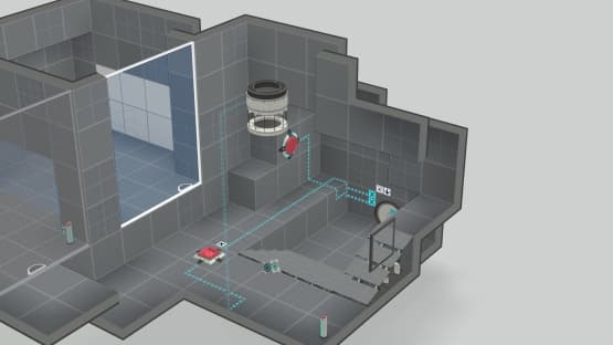 two cubes — Portal 2 Steam Workshop preview image