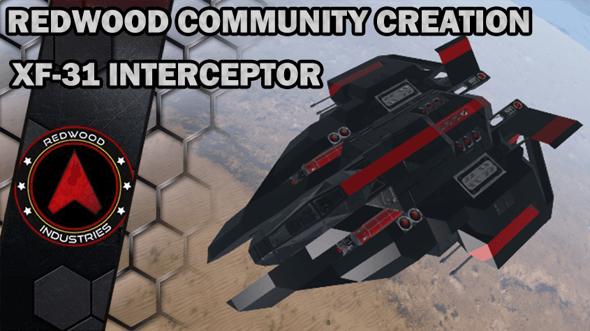 [RWI] XF-31 Interceptor — Space Engineers Workshop preview