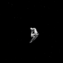 [R] Silver Surfer in Space - 4K (Paralax) — Wallpaper Engine Steam Workshop preview image