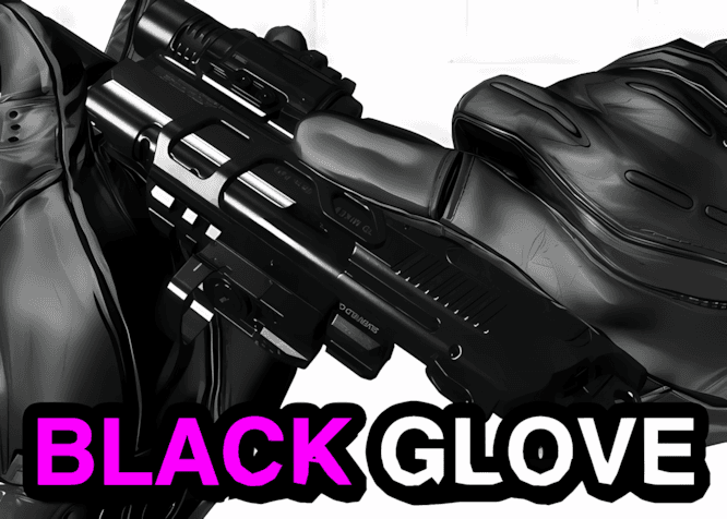 高配4KHD BLACK GLOVE — Left 4 Dead 2 Steam Workshop preview image