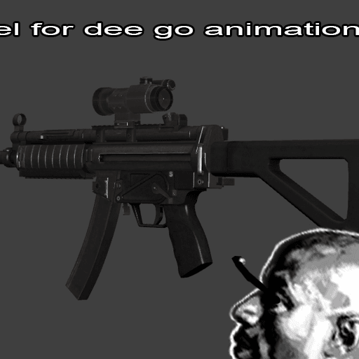 Sirgibsalot's Concept MP5 on L4D:GO Animations — Left 4 Dead 2 Steam Workshop preview image