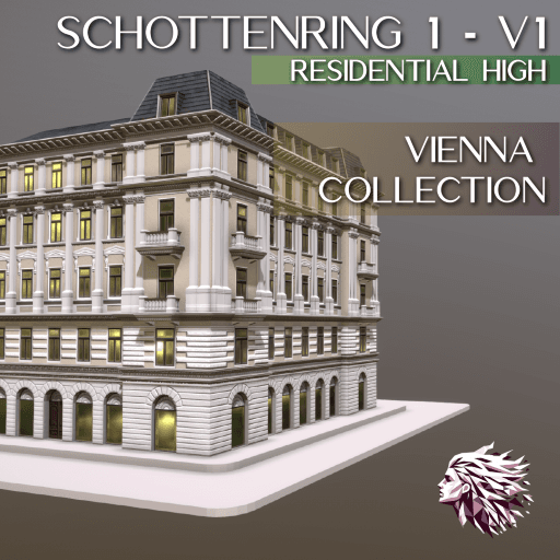 Schottenring 1 Res High -  V1 — Cities: Skylines Workshop preview