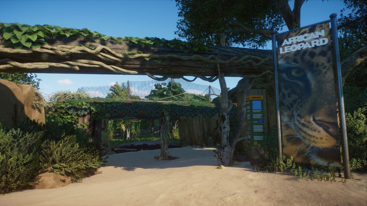 African Leopard Habitat by ZSHplays — Planet Zoo Workshop preview