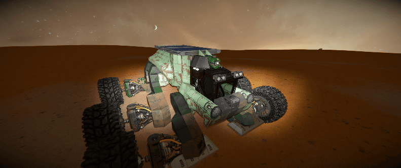 Crazy AI Rover (Titan Pod) — Space Engineers Steam Workshop preview image