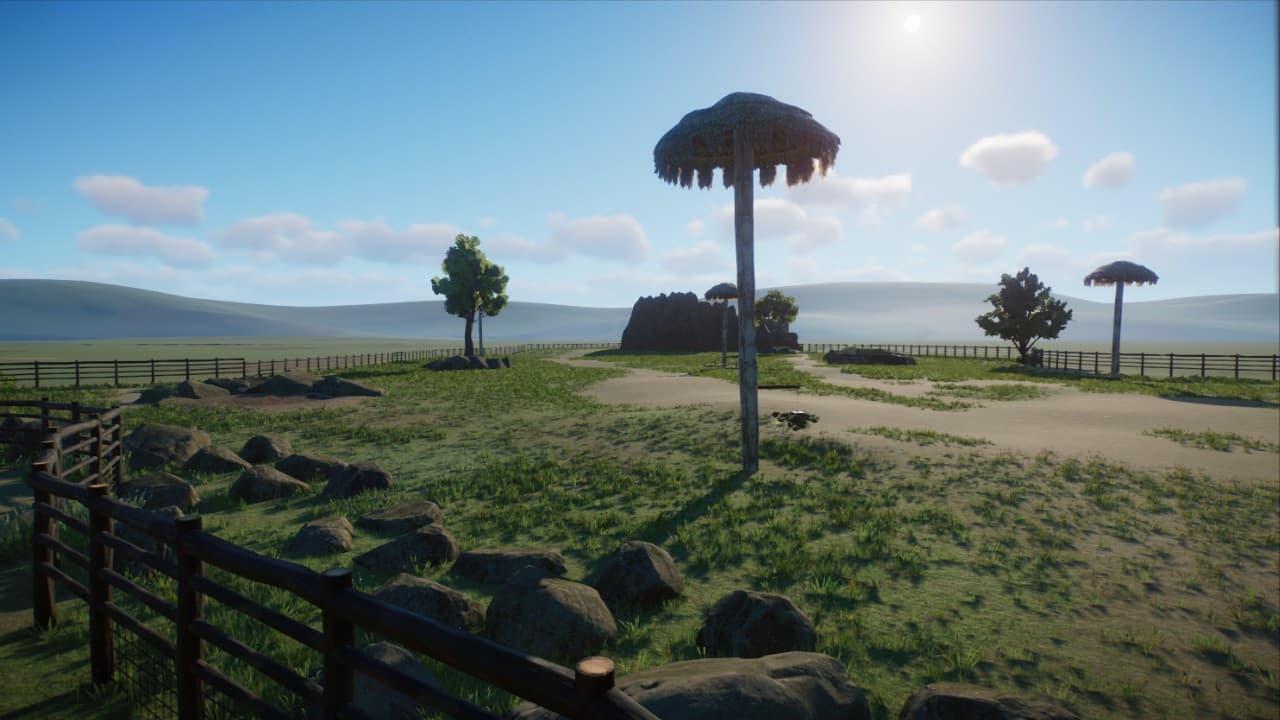Savannah habitat by ZSHplays — Planet Zoo Steam Workshop preview image