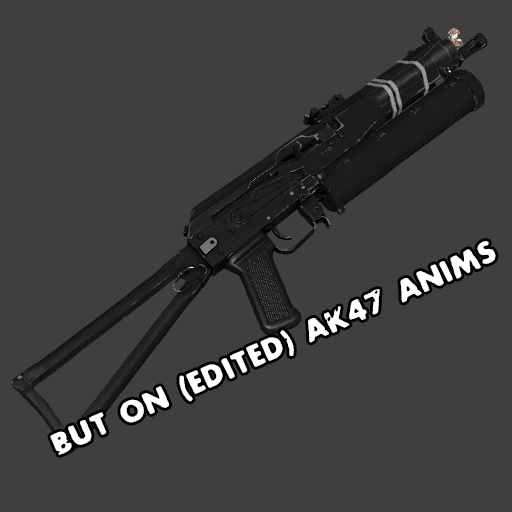 CS2 PP19-Bizon On Modified AK-47 Animations — Left 4 Dead 2 Steam Workshop preview image