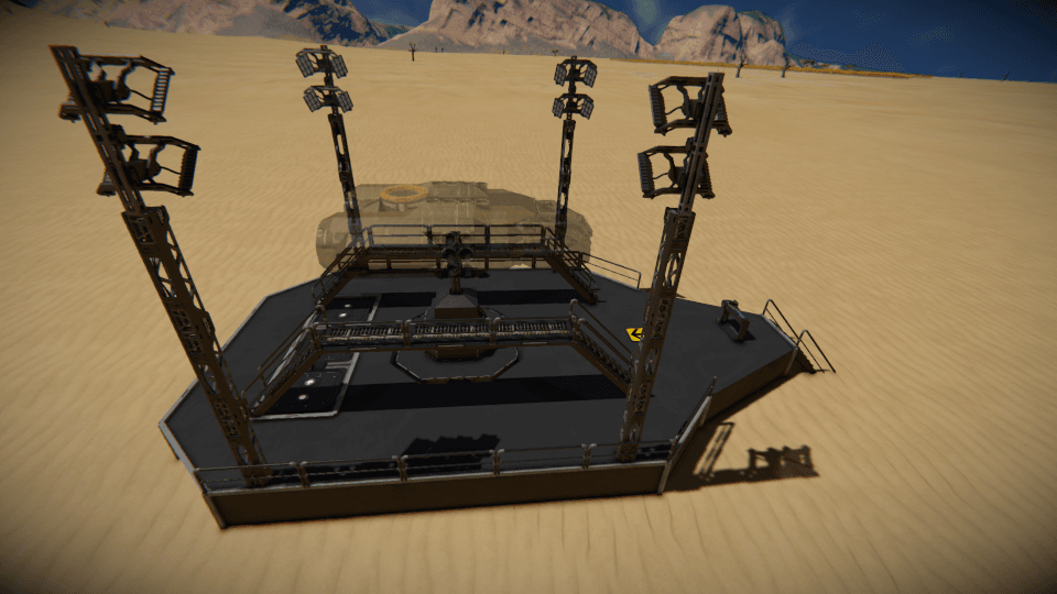 Projector WASD, C and Space — Space Engineers Workshop preview