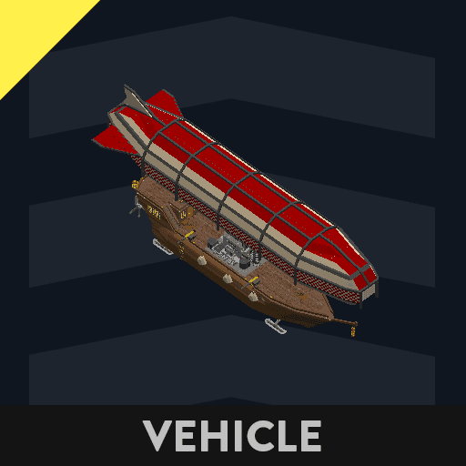 Thunder Steampunk Airship — Stormworks: Build and Rescue Steam Workshop preview image