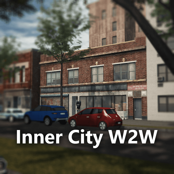 Inner City W2W — Cities: Skylines Steam Workshop preview image