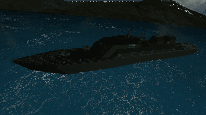 Baltic Class Frigate — Space Engineers Steam Workshop preview image