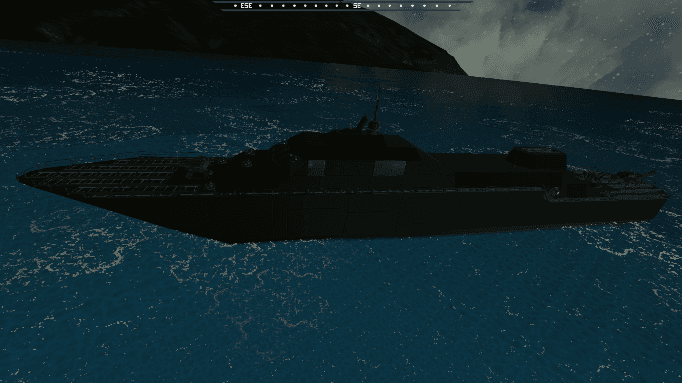 Columbia Class Corvette — Space Engineers Workshop preview