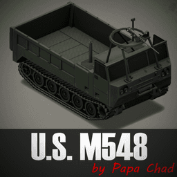 U.S. M548 Cargo Carrier by Papa_Chad — Project Zomboid Workshop preview
