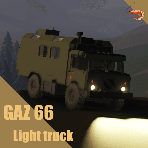 GAZ 66 - Light Soviet camper truck — Stormworks: Build and Rescue Workshop preview