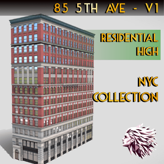85 5th Ave, V1 — Cities: Skylines Steam Workshop preview image