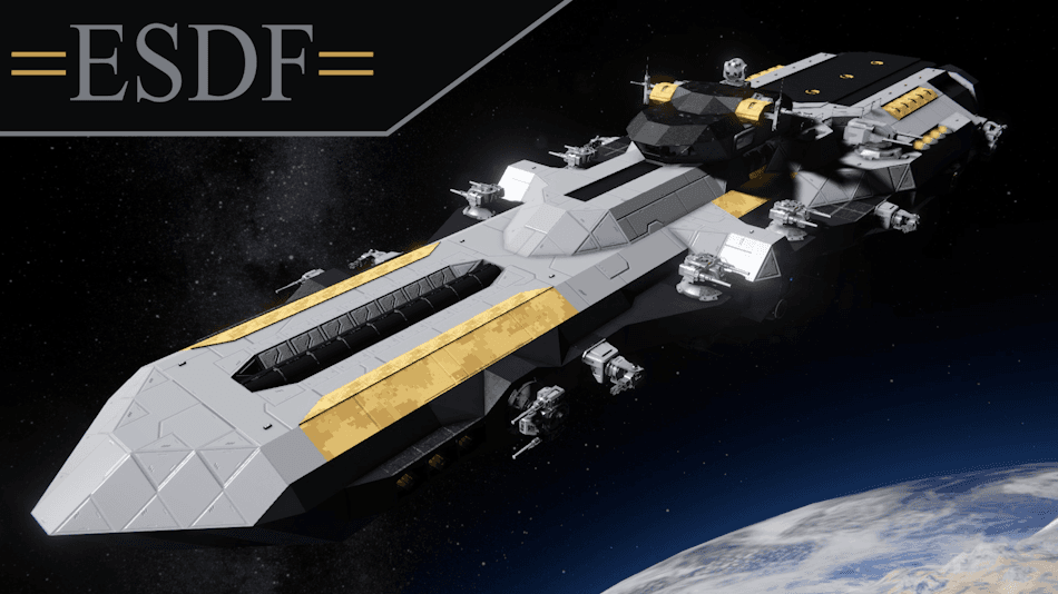 =ESDF= Valour Class Battlecruiser F-3B — Space Engineers Steam Workshop preview image