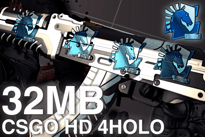CSGO HD 4FOIL AK47rubber闪亮版本 — Left 4 Dead 2 Steam Workshop preview image
