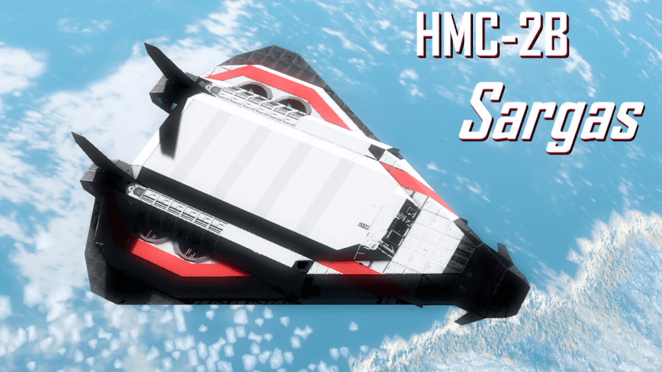 HMC-2B Sargas - Cargo Shuttle — Space Engineers Steam Workshop preview image