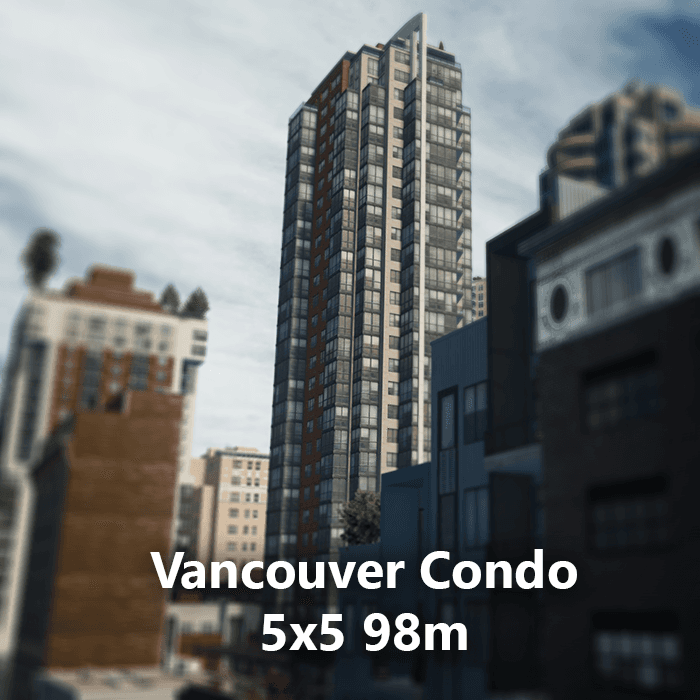 Vancouver Condo 5x5 98m — Cities: Skylines Steam Workshop preview image
