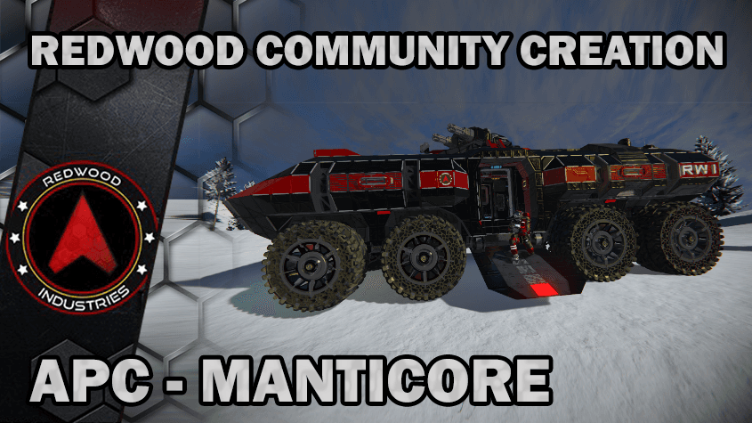 [RWI] - Manticore APC — Space Engineers Steam Workshop preview image