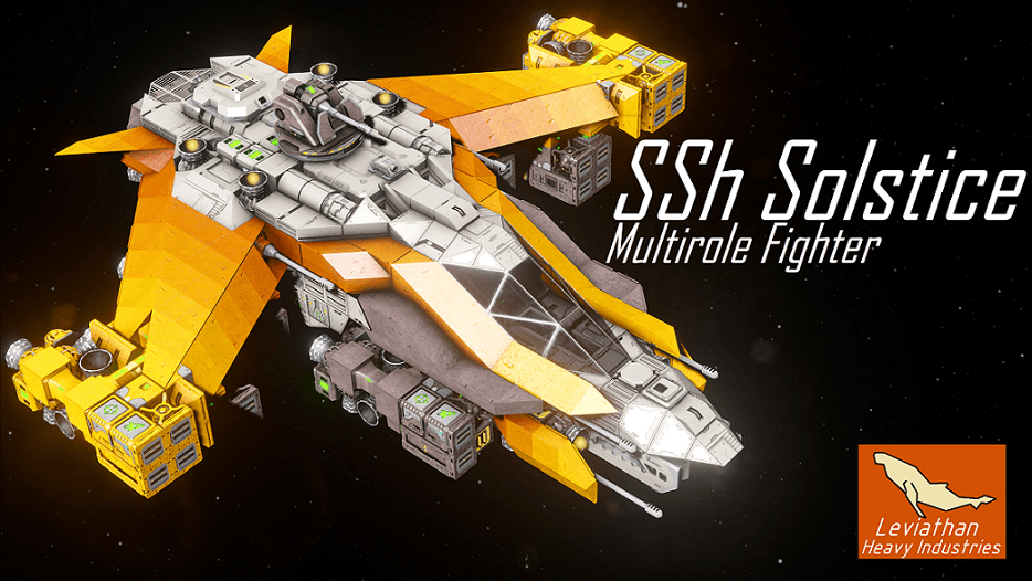 SSh Solstice - Multirole Fighter — Space Engineers Workshop preview