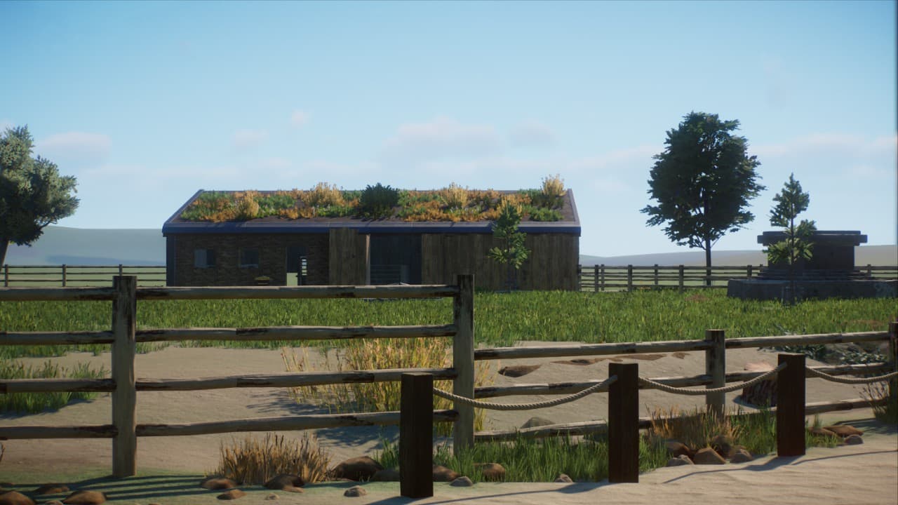 Przewalski's Horse habitat by ZSHplays — Planet Zoo Steam Workshop preview image