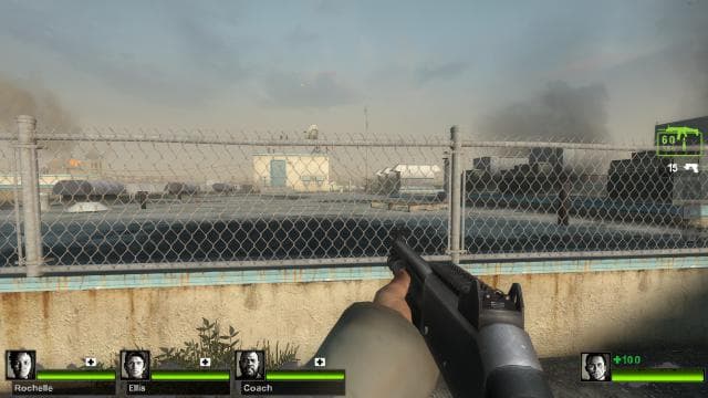 auto shotgun replaces scar — Left 4 Dead 2 Steam Workshop preview image