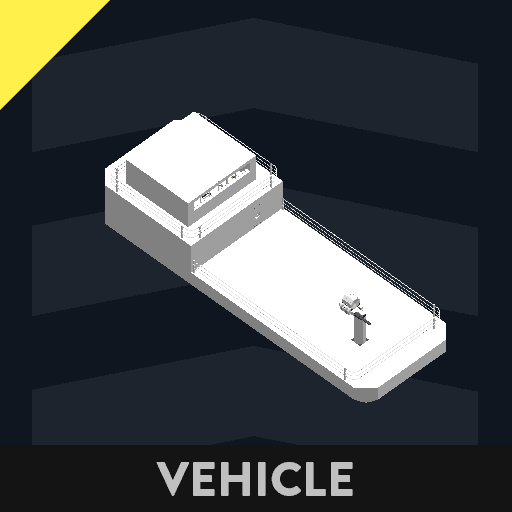 Ship with map and gun — Stormworks: Build and Rescue Workshop preview