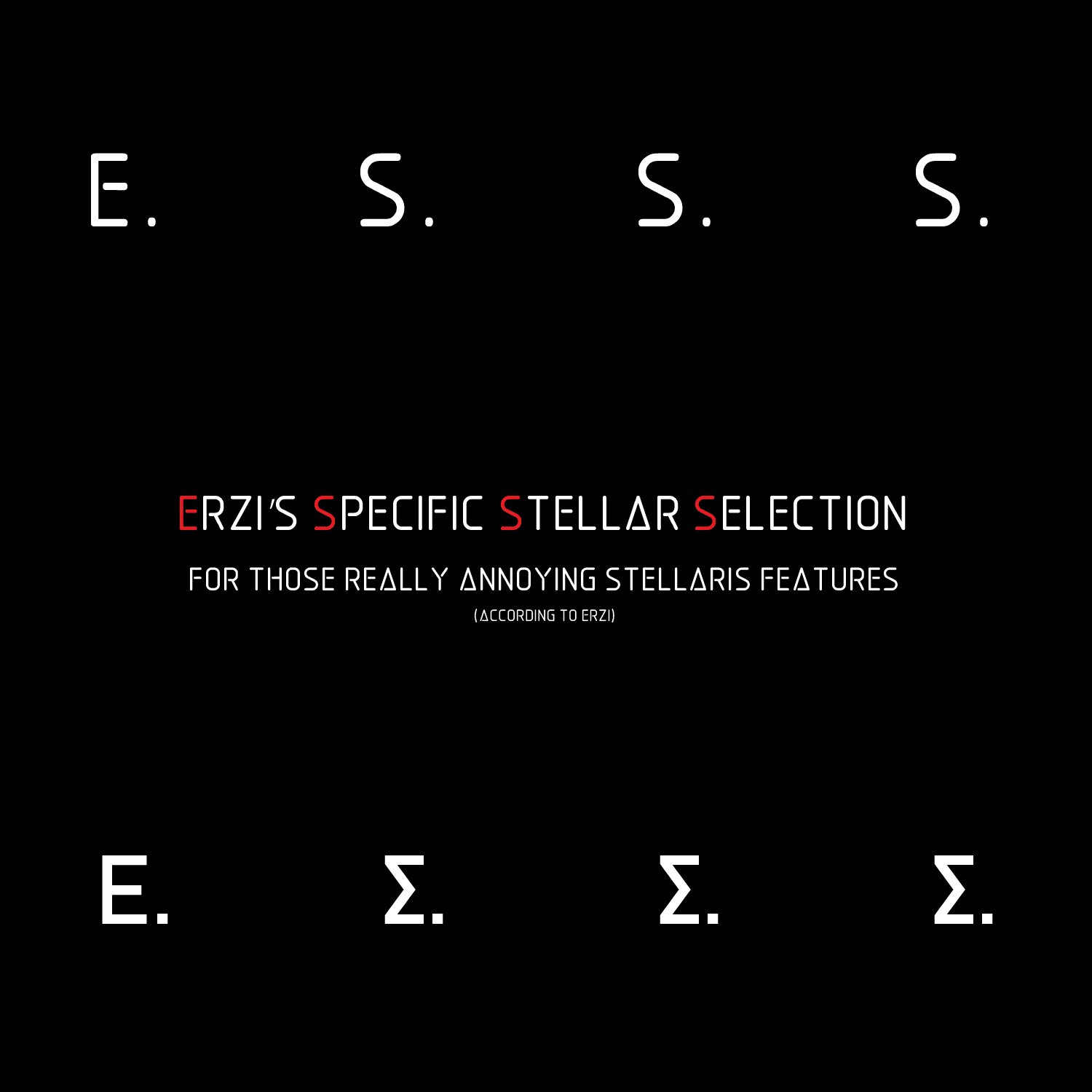 Erzi's Specific Stellar Selection — Stellaris Workshop preview