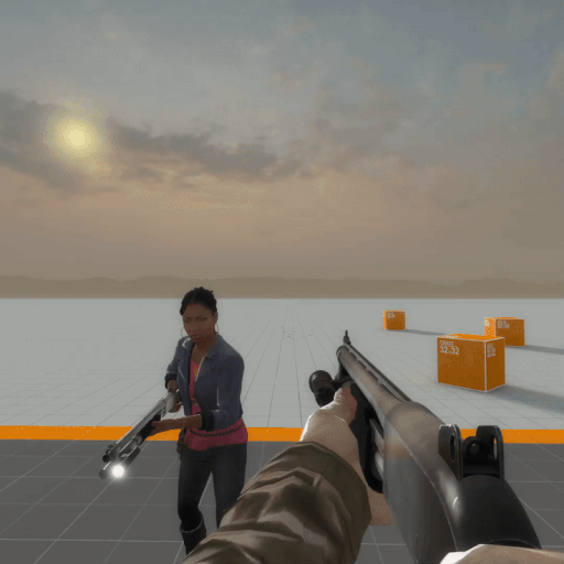 the survivors now re-chamber the shotguns because it is more realistic if you empty out your shotgun — Left 4 Dead 2 Steam Workshop preview image