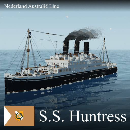S.S Huntress [1914] — Stormworks: Build and Rescue Steam Workshop preview image