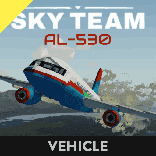 SKY TEAM AL-530 PointJet | Destructible Medium-Range Airliner — Stormworks: Build and Rescue Workshop preview