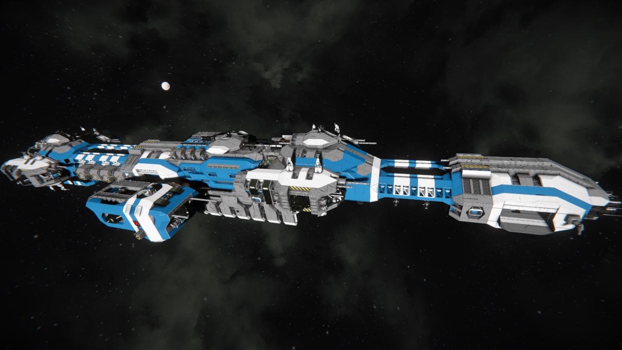 Never Give Up - start with Collector Ship — Space Engineers Workshop preview