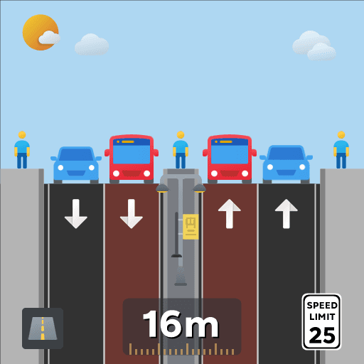 Bus Rapid Transit Avenue — Cities: Skylines Workshop preview