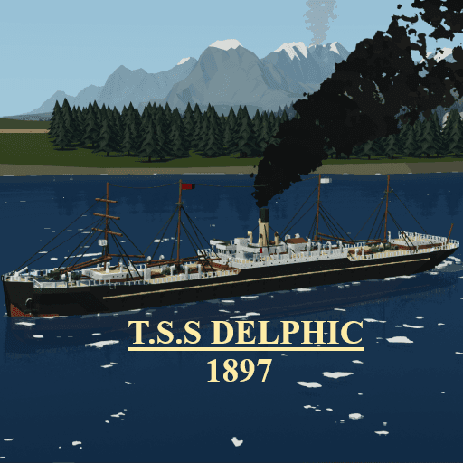 T.S.S Delphic | 1897 | 1/5 Scale — Stormworks: Build and Rescue Steam Workshop preview image