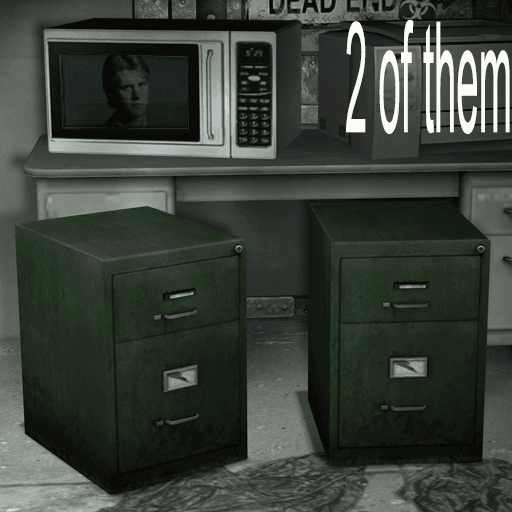 these 2 filing cabinets in no mercy are slighly different than usual although its not something you would really notice — Left 4 Dead 2 Steam Workshop preview image