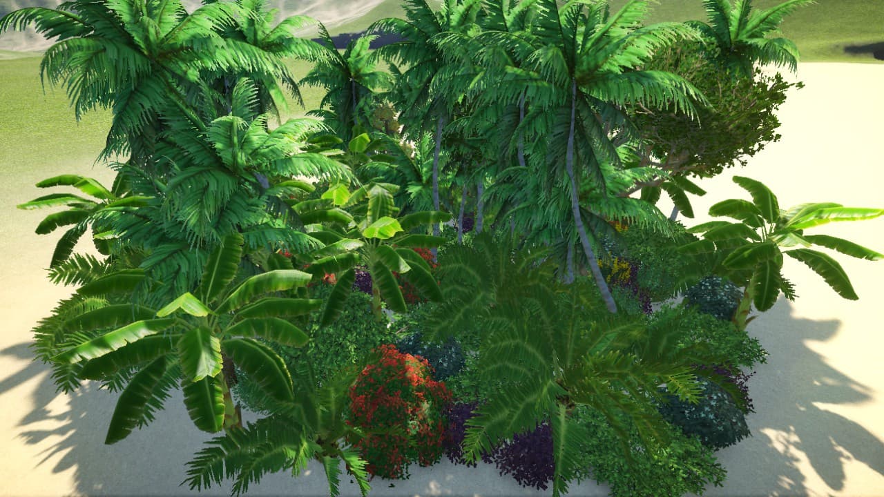 Tree- Brush (Jungle) — Planet Coaster Steam Workshop preview image