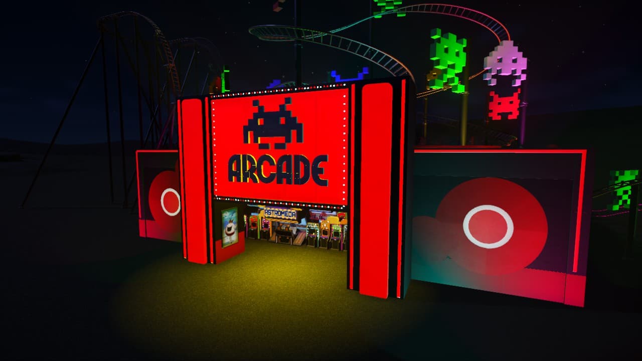 XTRA Arcade Compact Coaster — Planet Coaster Steam Workshop preview image