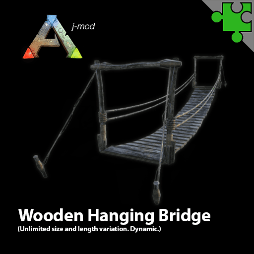 Wooden Hanging Bridge — ARK: Survival Evolved Steam Workshop preview image