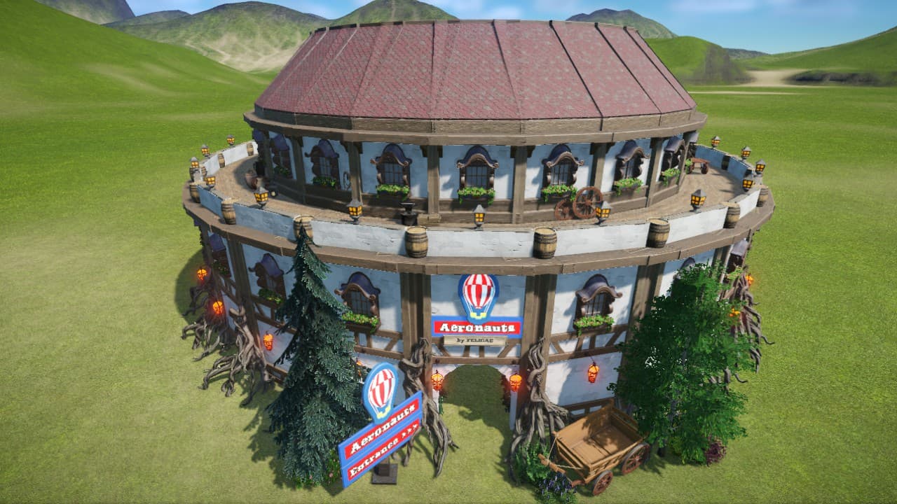 Ride Skin – Aeronauts - New2017 - by FELIDAE — Planet Coaster Steam Workshop preview image