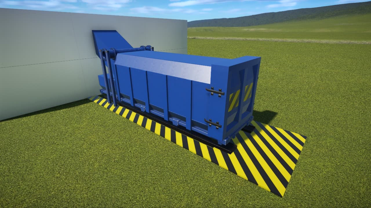 Large Backstage Trash Compactor — Planet Coaster Steam Workshop preview image
