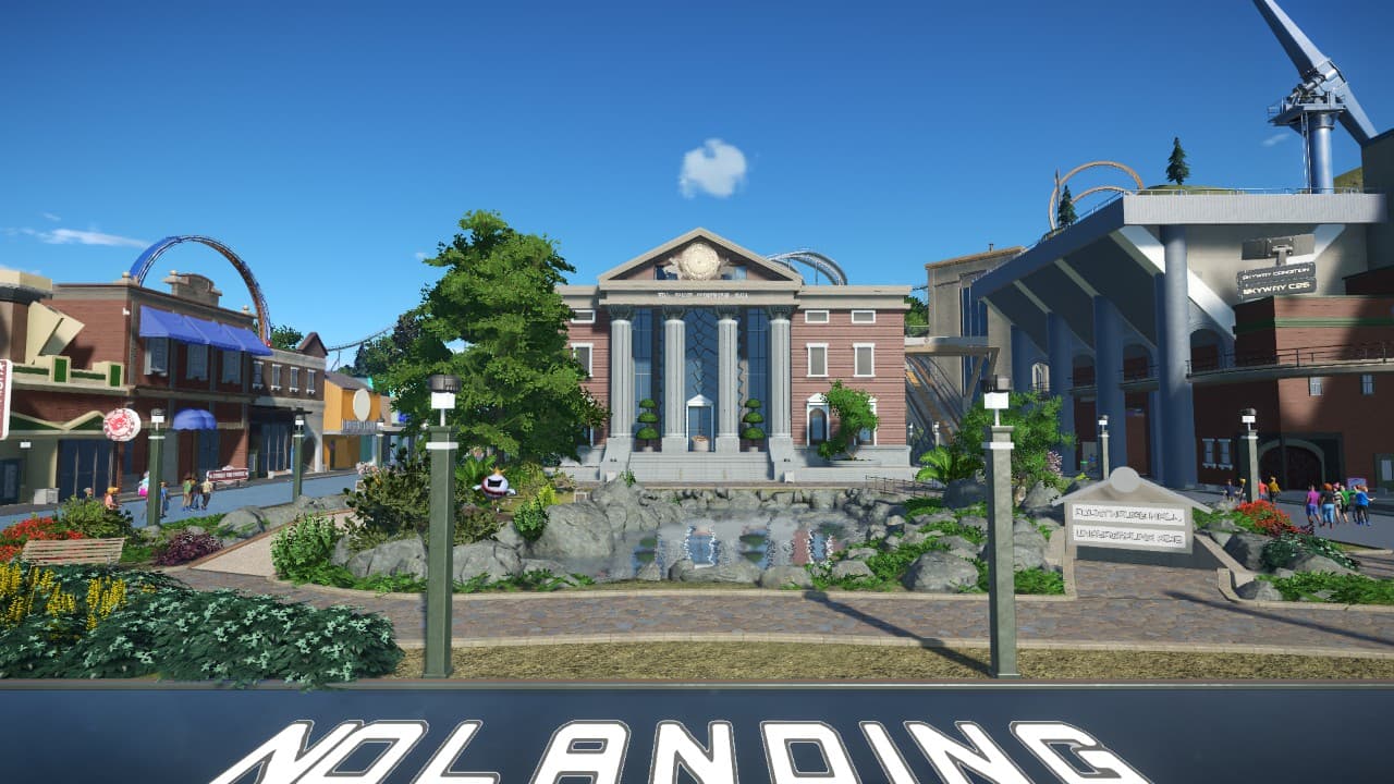 Back to the Future, The Trilogy (Non-DLC) — Planet Coaster Steam Workshop preview image