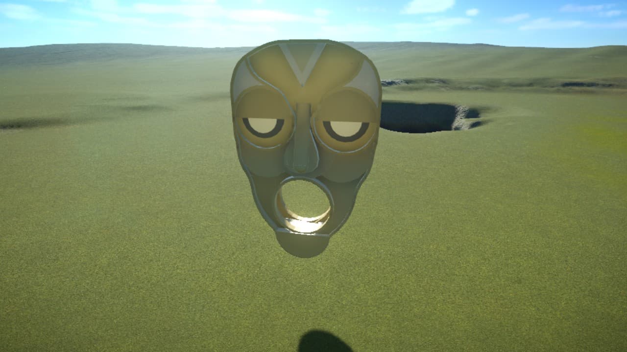 Idol face coaster tunnel — Planet Coaster Workshop preview