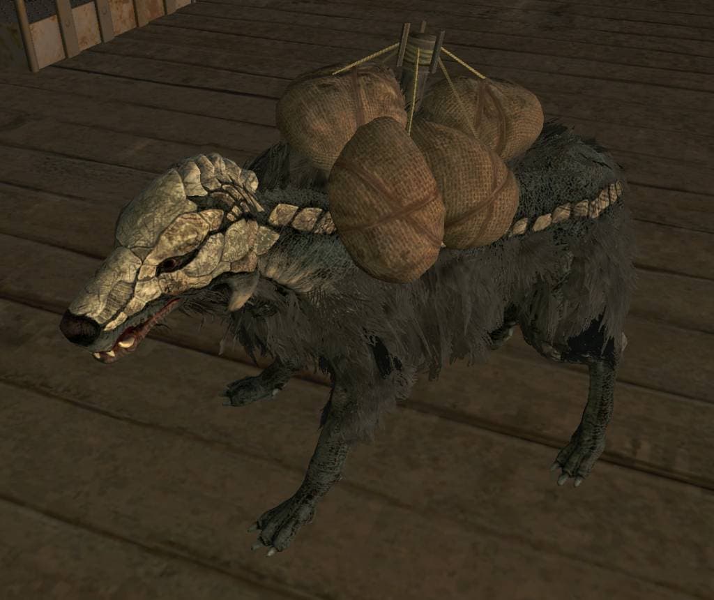 Dog backpack — Kenshi Workshop preview