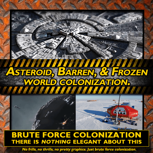 Brute Force Colonization — Stellaris Steam Workshop preview image