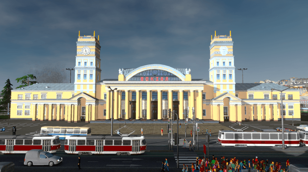 East-European Train Station — Cities: Skylines Steam Workshop preview image