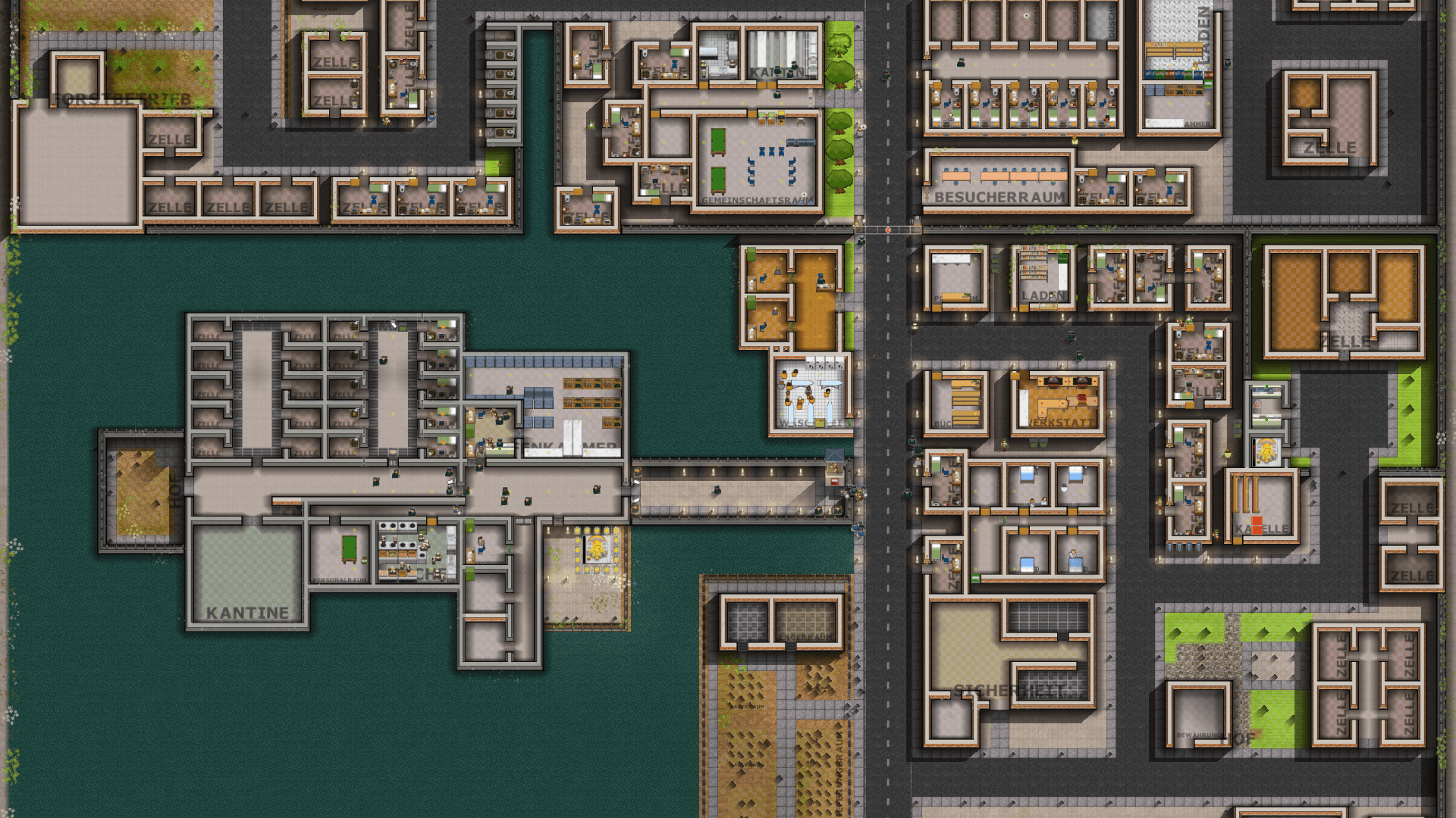 Bobistan City (RolePLay) — Prison Architect Steam Workshop preview image