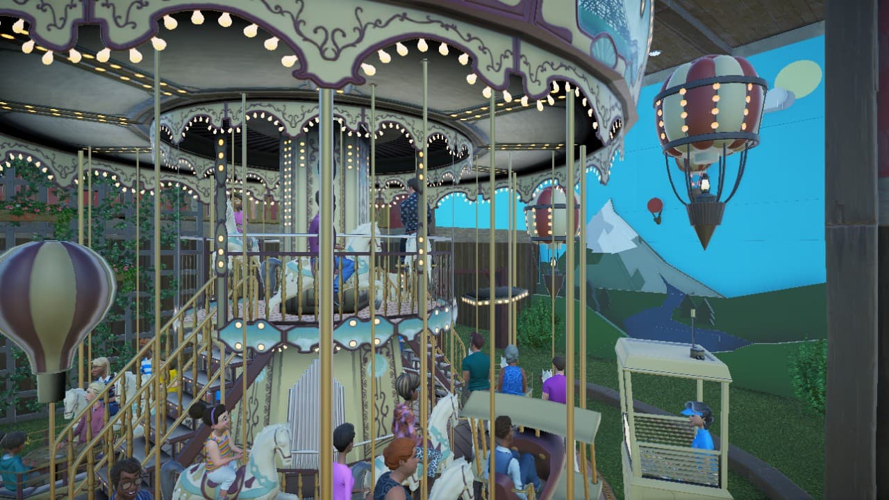 Asia Mainstreet - Indoor Venetian Carousel Ride skin by "The Skyte" — Planet Coaster Steam Workshop preview image